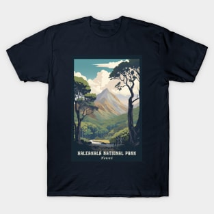 Haleakala National Park Travel Poster T-Shirt